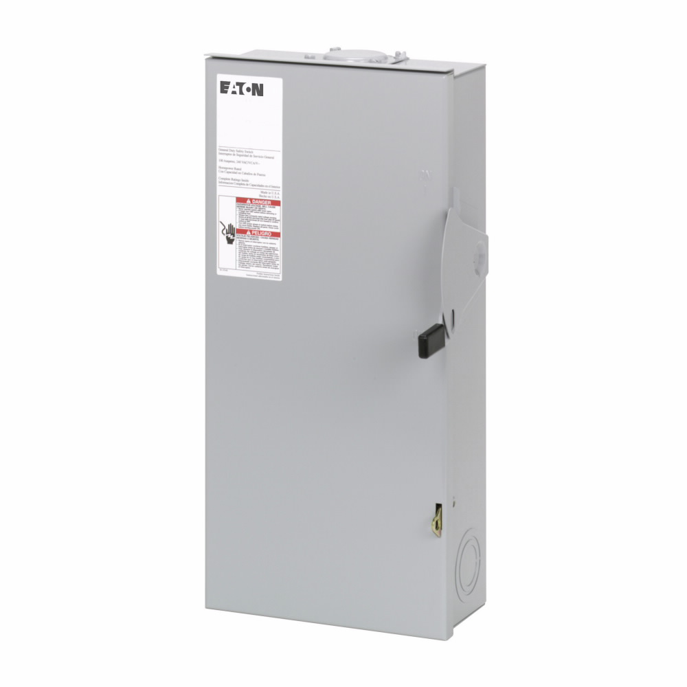 EATON EATON DG323NRB SWITCH SAF 240VAC 100A TPST 3 1/3 4 STL