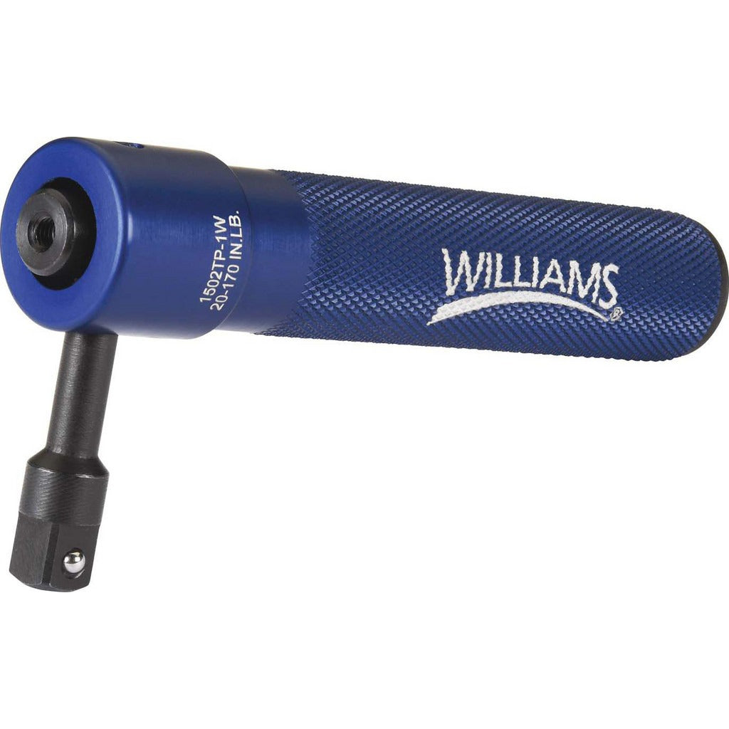 WILLIAMS COMFORT PRODUCTS Williams 1502TP-1W Torque Wrench 3/8 in Square Drive