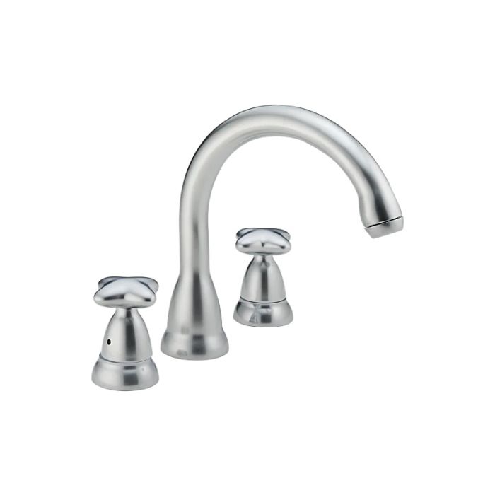 DELTA FAUCET Delta Faucet GH690MC Metal Cross Handles Matte Chrome