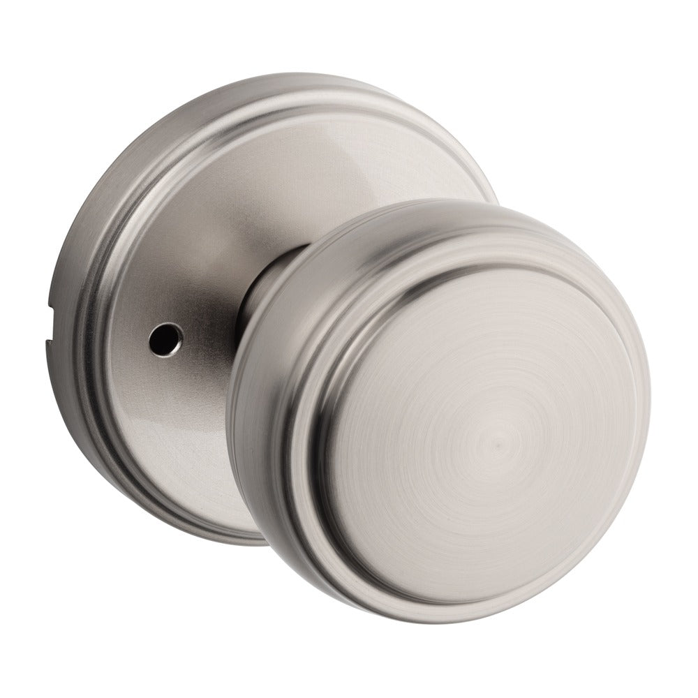 KWIKSET Kwikset 730SOK-15 Sora Privacy Door Knob Satin Nickel