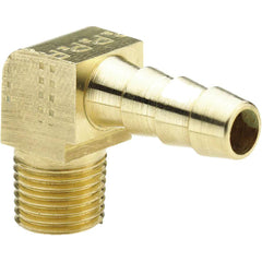 PARKER Parker 129HB-8-4 Brass Barbed Elbow 1/4 Nptf X 1/2 Hose