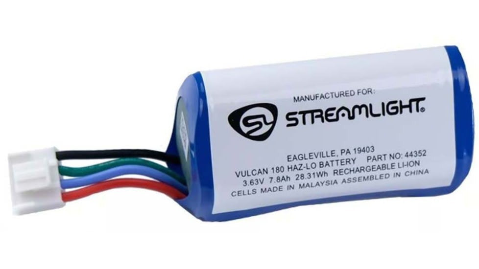 STREAMLIGHT Streamlight 44353 Vulcan 180 Haz-Lo Battery 3.63V 7.8Ah (Single) 44353
