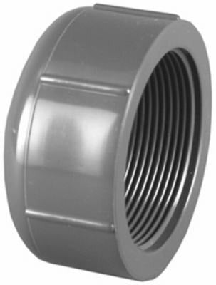 CHARLOTTE PIPE Charlotte Pipe Foundry Pvc 08117 1400HA Sch 80 Fpt Cap 1 in