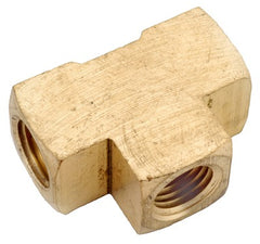 ANDERSON METALS Anderson Metals Corp 756101-02 Brass Tee 1/8 Inch 10pk