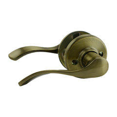 KWIKSET Kwikset 200BL-5 Balboa Lever Passage Door Lock Antique Brass