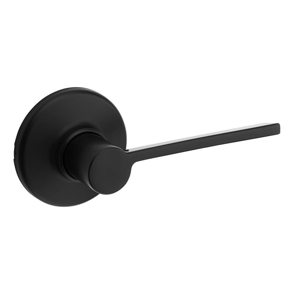 KWIKSET Kwikset 200LRLRDT-514 Ladera Passage Lever Matte Black