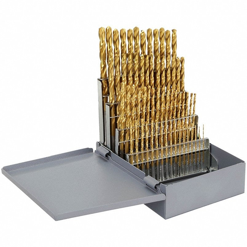 CHICAGO-LATROBE Chicago-latrobe 41802 60 Pc Wire Drill Bit Set 60 to 1