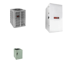 TRANE TRANE 36000 BTU R-454B 15 SEER2 Central Heat Pump + Furnace + Coil