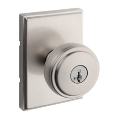 KWIKSET Kwikset 740SOKTRCT-15S Sora Entry Knob Lock Satin Nickel