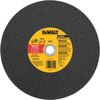 DEWALT Dewalt Accessories DW8022 Metal Cutting Blade 12x1/8x1