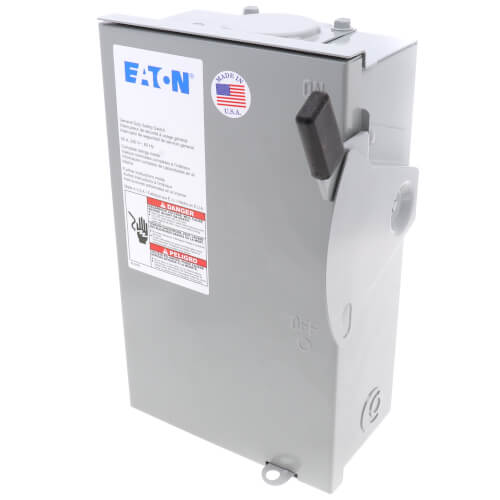 DIVERSITECH DiversiTech DG321NRB Three Phase Fusible Disconnect Switch 30A 240V FLNR030