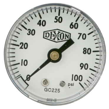 DIXON VALVE & COUPLING GC225 PRESSURE GAUGES