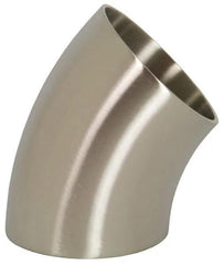 DIXON VALVE & COUPLING Dixon Valve & Coupling B2WK-G600P Stainless Steel 304 Sanitary Weld Short Elbow (45 Degree, 6 inches Tube OD)