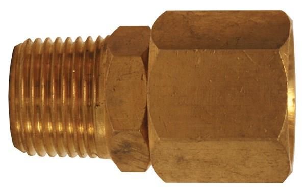 DIXON VALVE Dixon Valve D344R in-line swivel 1/4 NPTM x 1/4 NPTF in L 150 PSI