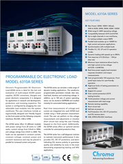 PRECISION ELECTRIC MOTOR SALES Precision Electric Motor Sales 6310LL Modular DC Electronic Load LED Simulator