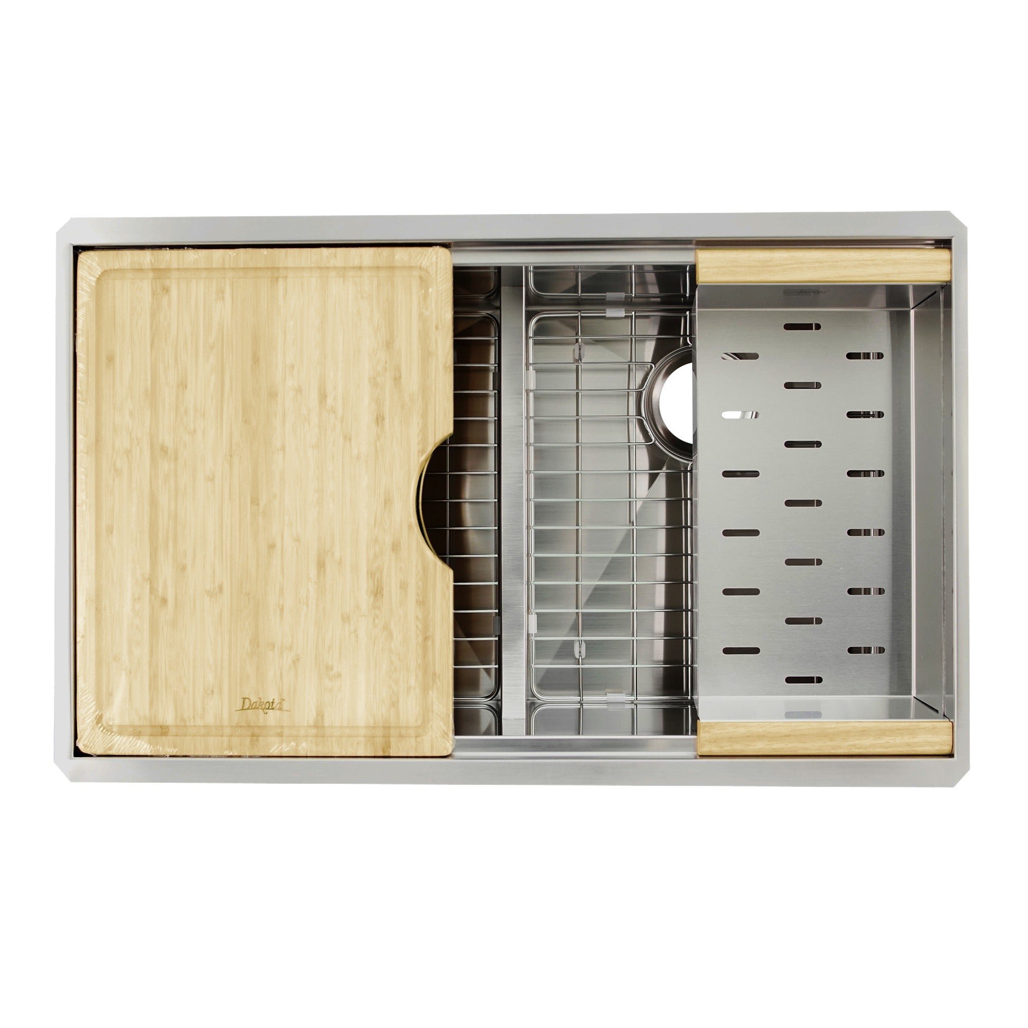 DAKOTA Dakota Plumbing Products DSL-5050LD Workstation Kitchen Sink