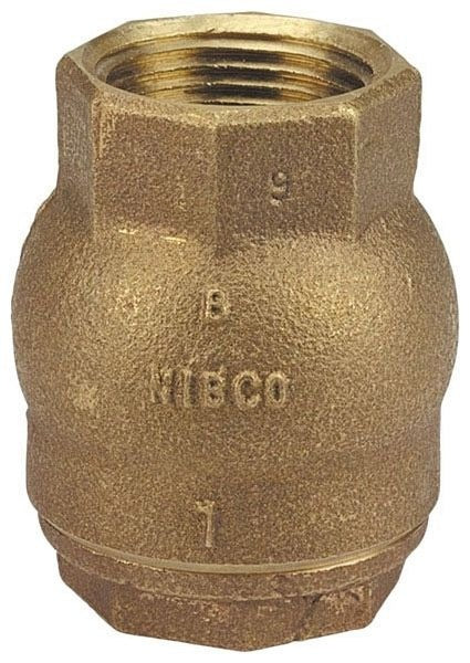 NIBCO Nibco NL9318A Lift Check Valve 1 in 250 Psi Bronze Fnpt