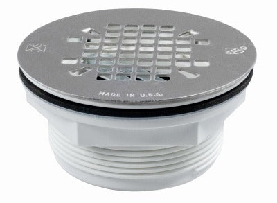 SIOUX CHIEF Sioux Chief Mfg Co. 828-2PK 2 Inch Pvc No-caulk Shower Drain