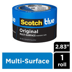 3M 3M 7100185142 ScotchBlue 5.4 mil Crepe Paper Masking Tape (2.83 in x 60 yd)