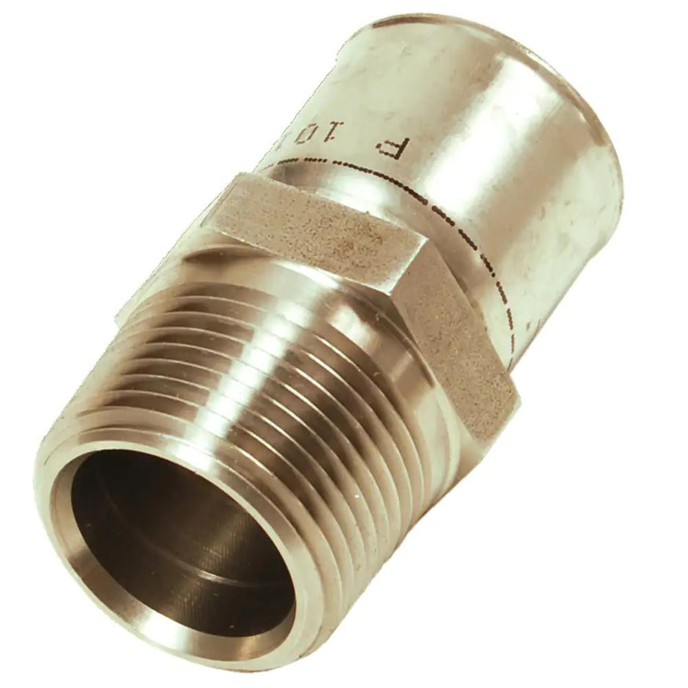 PARKER Parker PX-00021 Male Rigid Hydraulic Hose Fitting Brass