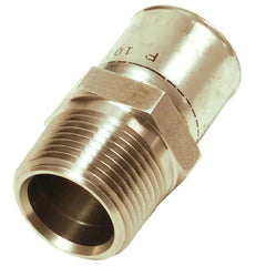 PARKER Parker PX-00021 Male Rigid Hydraulic Hose Fitting Brass