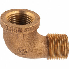 MERIT BRASS Merit Brass XB103-08 Brass 90 Street Elbow 1/2 in