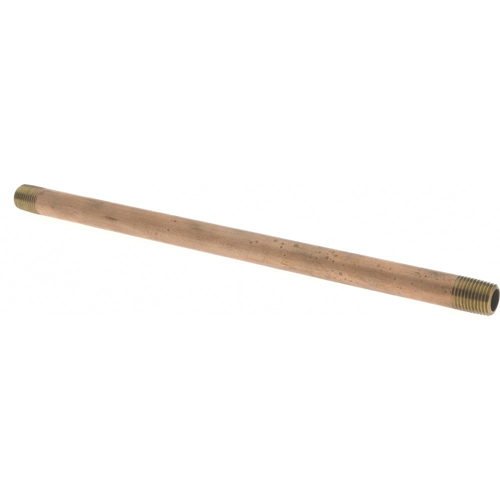 MERIT BRASS Merit Brass 2104-1000 Brass Pipe Nipple 10 in 1/4 Npt