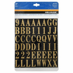 HILLMAN Hillman Fasteners 842266 Mylar Letter Number Set 1 Inch
