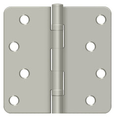 DELTANA Deltana S44R4BB15 Ball Bearing Hinge 4x4 Satin Nickel