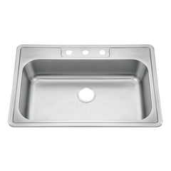 DAKOTA Dakota Plumbing Products GSR-20-TM33228-3 Kitchen Sink