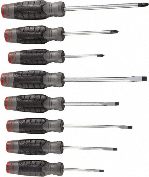 PROTO Proto J1208SCF Screwdriver Set 8 Pc Cabinet Phillips