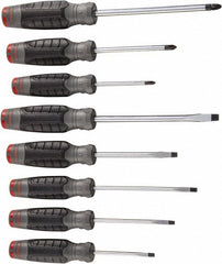 PROTO Proto J1208SCF Screwdriver Set 8 Pc Cabinet Phillips