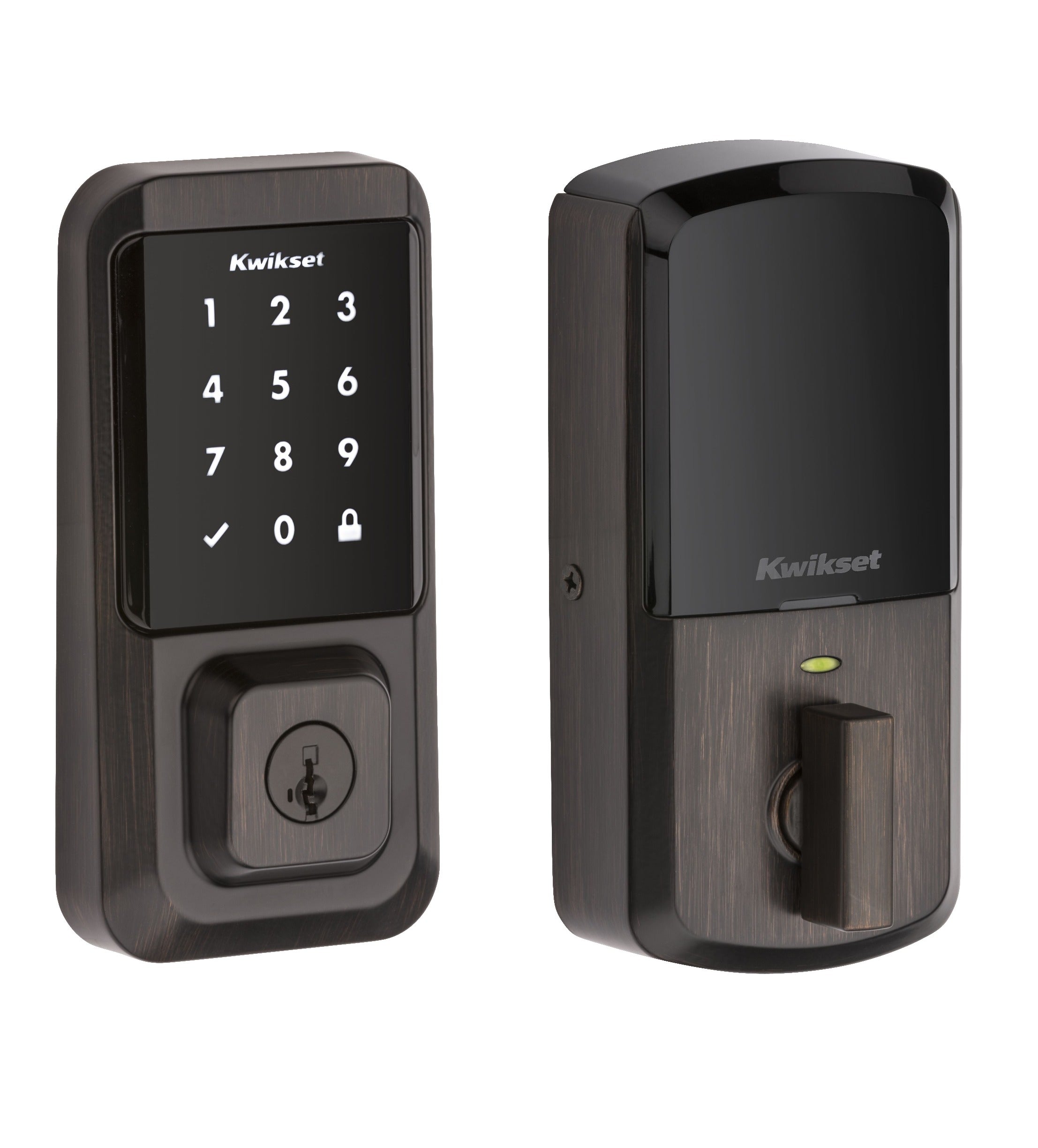 KWIKSET Kwikset 939WIFITSCR-11PS Halo Wi-fi Smart Deadbolt