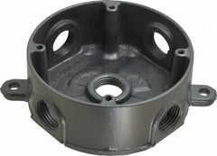 THOMAS & BETTS Thomas Betts DS-47 Round Aluminum Outlet Box 1 Gang