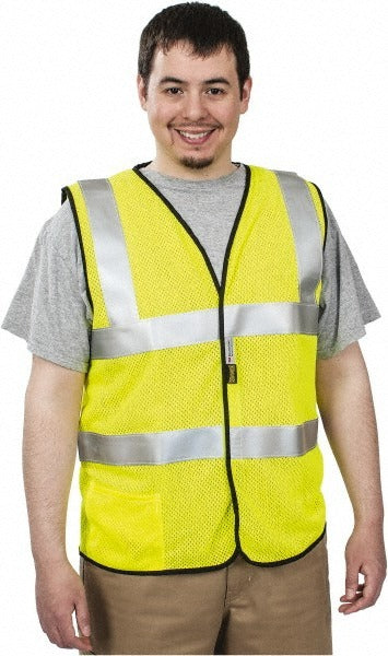 OCCUNOMIX Occunomix LUX-SSFGCFR-Y3X Hi-vis Vest 3XL Ansi Class 2 Fr