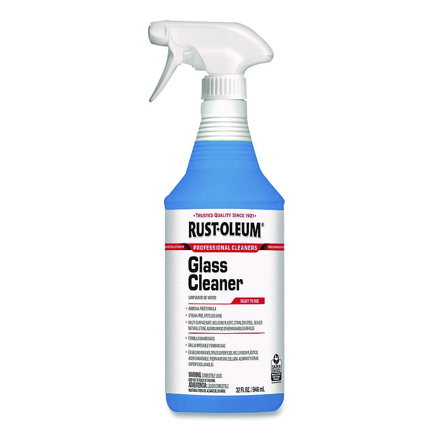RUST-OLEUM Rust-Oleum RST352245 Professional Glass Cleaner 32 oz Spray Bottle 6/Carton