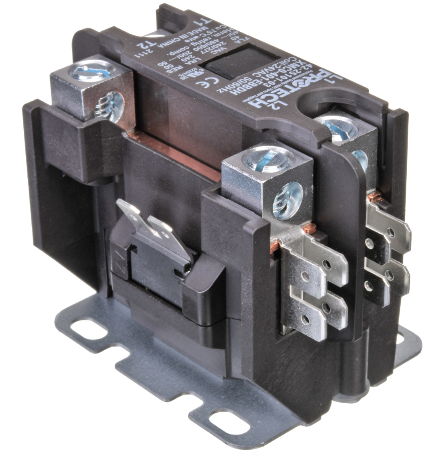 RUUD RUUD 42-25101-03 Protech Single Pole 40 Amp 24 Volt Coil Contactor