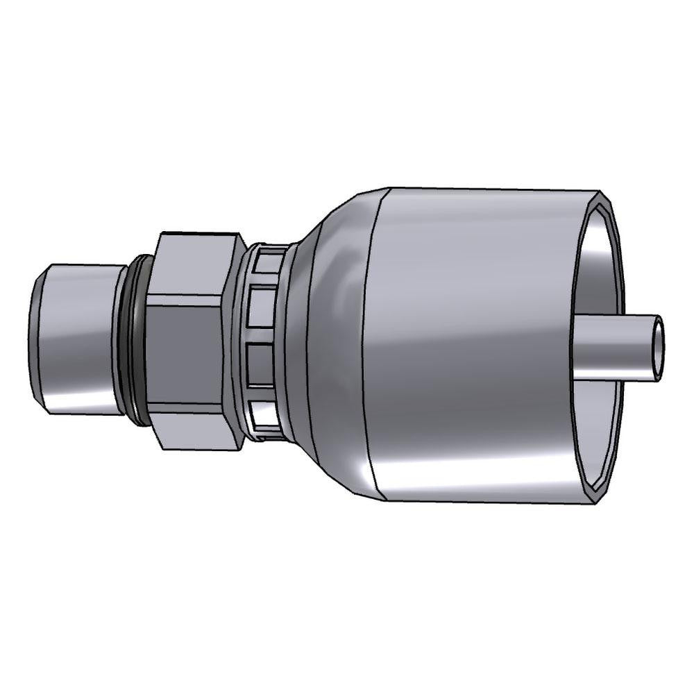 PARKER Parker 10543-4-4 Male Rigid Hydraulic Hose Fitting