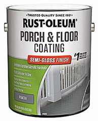 RUST-OLEUM Rust-oleum 320420 Porch Floor Urethane Finish Pewter