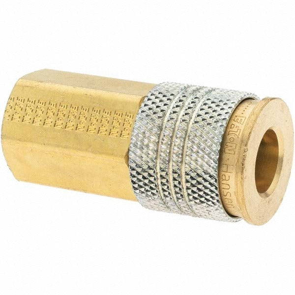 EATON Eaton 727001 Pneumatic Hose Coupler 1/4 in Brass Universal