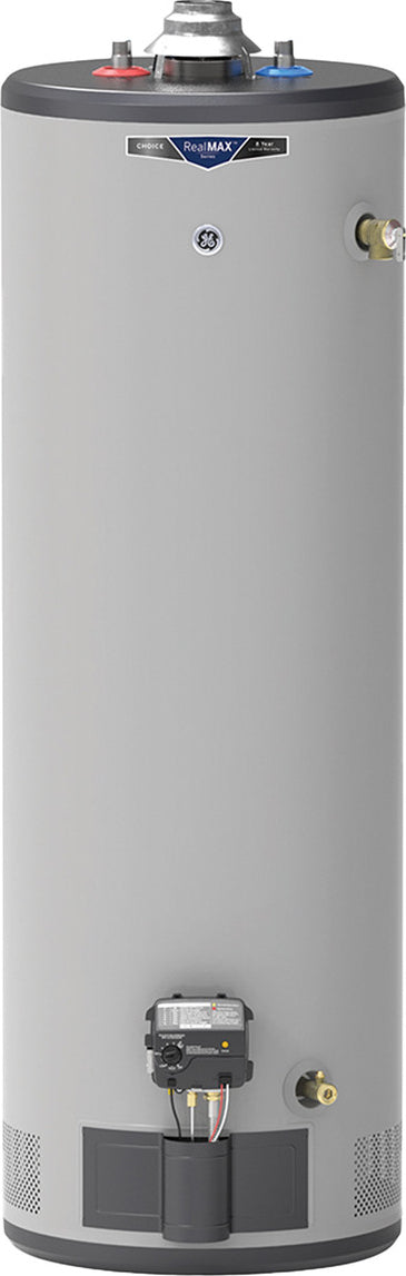 GENERAL ELECTRIC GENERAL ELECTRIC GG40T08BXR RealMAX Choice 40 gal Gas Water Heater - 40,000 BTU/h