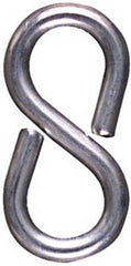 NATIONAL HARDWARE National Mfg N121-392 Closed S Hook 1.125 in Zinc Steel 6 Pack