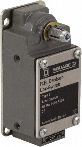 SCHNEIDER ELECTRIC Square D L100WS2M1 Limit Switch Dpdt Nc Rotary Spring Return
