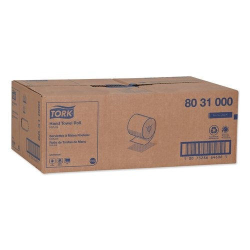 TORK Tork TRK8031000 Universal hand towel roll notched 1-ply 8 x 1000 ft 6 rolls per carton