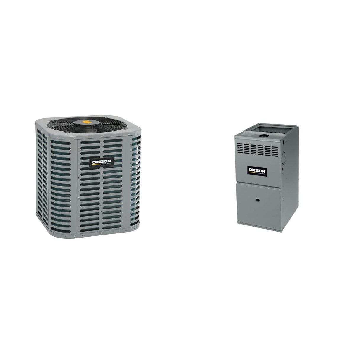 Oxbox Oxbox 3-Ton 36000 BTU R-454B 14.3 SEER2 Dual Fuel Split System - J5HP5036A1000+J801V100CM5SEB+J5MXCC017AC6HC