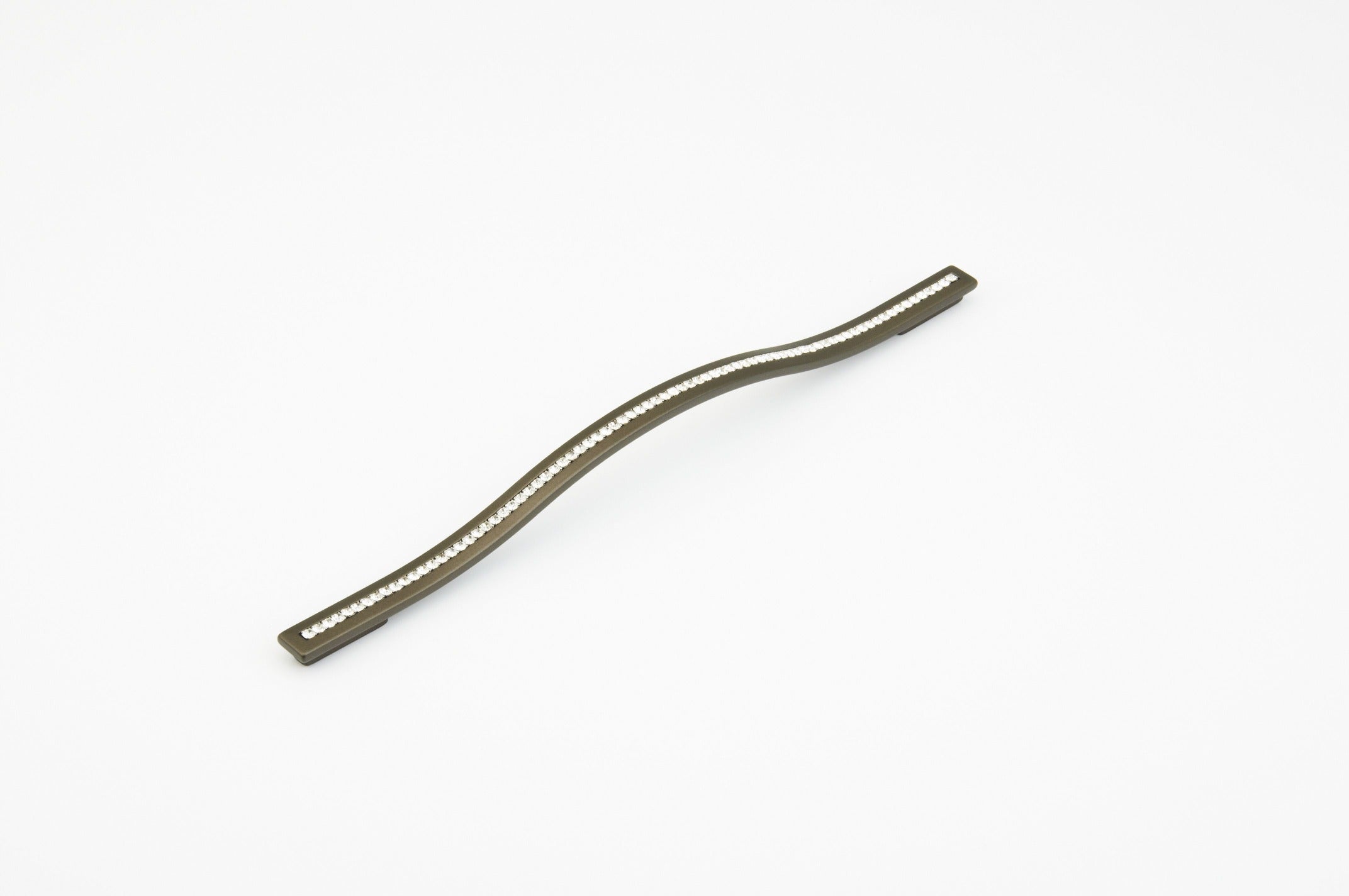 SCHAUB Schaub 303-MBZ Cabinet Pull with Crystals Milano Bronze