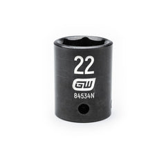 GEARWRENCH Gearwrench 84534N 1/2 in Drive 22mm Impact Socket 6-point