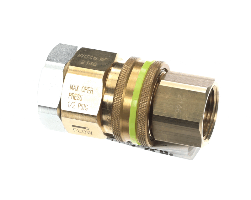 T&S BRASS T&S Brass TSAG-5E Safe-T-Link gas appliance connector 2-piece quick disconnect 1 inches NPT AG-5E