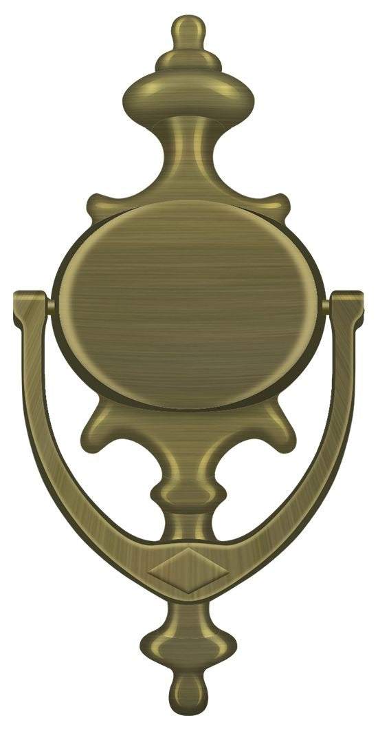 DELTANA Deltana DK854U5 Door Knocker Imperial Antique Brass