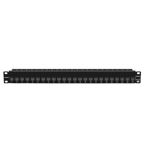 SIEMON Siemon Company ZS-PNL-24E Zmax Shielded Patch Panel 24 Port